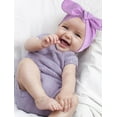 thumbnail image 4 of Dalrosia 3PCS Newborn Baby Bow Knot Turban Hat Infant Toddler Hospital Hat Cotton Head Wrap Beanie Cap, 4 of 4