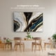 thumbnail image 2 of Cuadro Decorativo Canvas Abstracto Mármol Lujoso Oro 90x60, 2 of 3