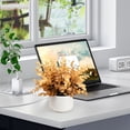 thumbnail image 6 of Artificial Fall Plants in Pot,Fall Small Space Artificial Plants,UV-resistant Warm Faux Potted Plants for Bathroom Shelf Office Desk Home Farmhouse Room Coffee Table Tray Decor, 6 of 6