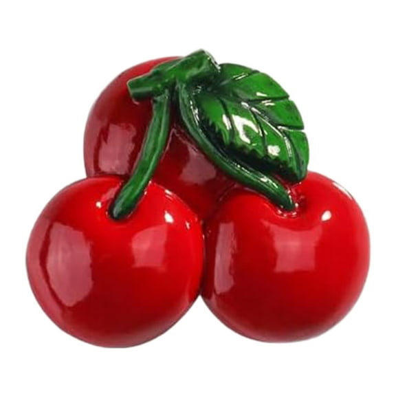 10 Pcs 3D Resin Fruit Fridge Magnets Funny Cute for Refrigerators and Whiteboards