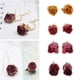 thumbnail image 4 of 2 Pares De De Mujer, Pendientes De Flor Seca, Fabricación De Collares, Hallazgos, 4 of 9