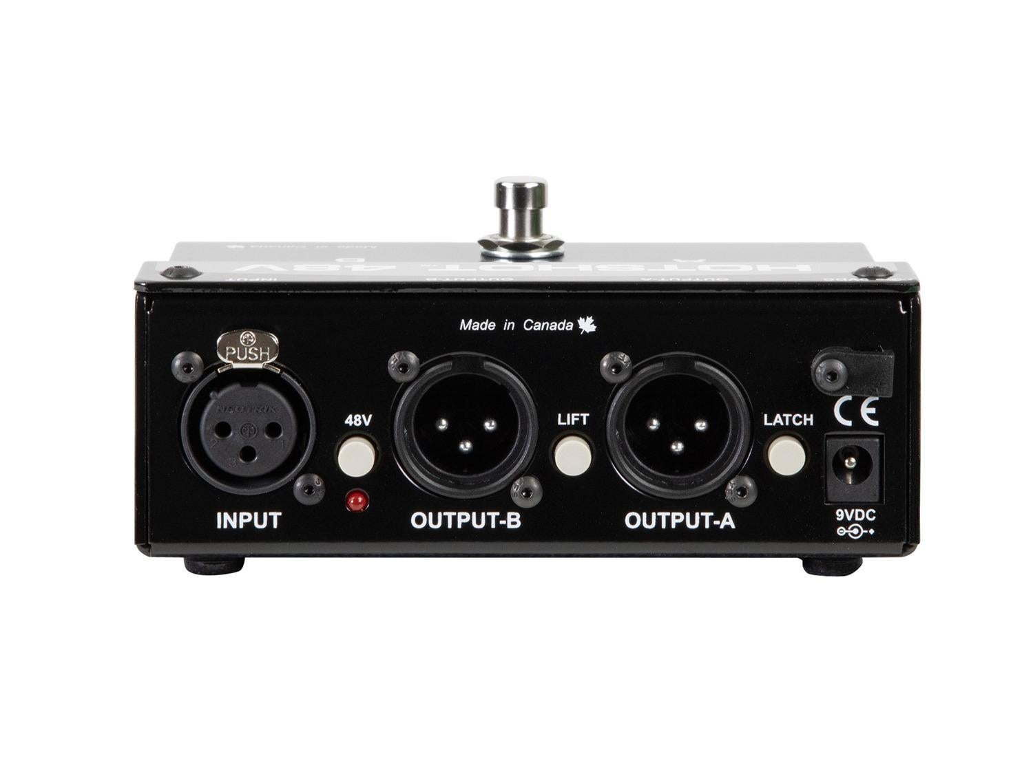 Radial Engineering HotShot 48V Condenser Microphone Switcher