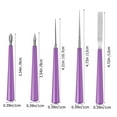 thumbnail image 2 of SOPOTUTU 5Pcs Bead Tools Jewelry Making Bead Reamer for Artisans and Hobbyists, 2 of 8