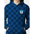 thumbnail image 2 of Sonic the Hedgehog, Boys' & Big Boys' Hooded Woobie, Sonic Toon Head, Sizes 4-18, 2 of 5