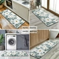 thumbnail image 6 of Gray Daisy Flower White Blooms Pattern Kitchen Rug Mat,Kitchen Runner Rugs Non Skid Washable,Decorative Kitchen Floor Mats for Kitchen,Sink,Laundry,17"x47.2", 6 of 7