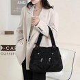 thumbnail image 3 of Waterproof,large Capacity Multi Pocket Nylon Shoulder Bag, Utility Tote Bag With Pockets And Compartments For Women, 3 of 5