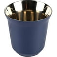 thumbnail image 1 of YdkcB Tasse à Expresso en Acier Inoxydable Bleu Foncé, 1 of 4