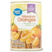 Great Value Canned Mandarin Oranges, 15 oz