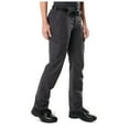 thumbnail image 2 of 5.11 Work Gear Women's Fast-Tac Cargo Professional Uniform Pants, Polyester Ripstop, Charcoal, 4 Regular, Style 64419, 2 of 5