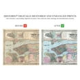 thumbnail image 3 of 1857 New York City and Vicinity Map Art - NYC Vintage Map Wall Art - Map of New York City, Brooklyn, Williamsburg, Jersey City, Philidelphia, Boston - NYC Decor, 3 of 7