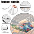 thumbnail image 6 of Uorisanigo ATV Seat Cover Universal Seat Covers Waterproof Protection Accessories All-Weather Protection & Comfort Decor, Hawaiian Pink Hibiscus Flowers, 6 of 7