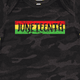 thumbnail image 4 of Inktastic Juneteenth Banner in Red Yellow and Green Boys or Girls Baby Bodysuit, 4 of 5