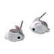 thumbnail image 3 of Trendy Animal Jewelry For Women Suitable For An Anniversary With Simple Design In Silver 1 Pair, 3 of 5