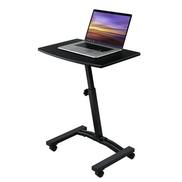 Seville Classics 21" - 33" Metal Adjustable Desk Black OFF65994B