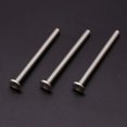 thumbnail image 4 of M6 x 65 mm (20 PCS) Tornillo de cabeza hueca plana y redonda Acero inoxidable 304 Acabado brillante Pernos de conexión de rosca completa Tornillos para muebles Tornillos para impresora 3D, 4 of 5