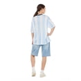 thumbnail image 5 of Forever 21 Women's Mesh Oversized Argentina Soccer Jersey Tee, Sizes XXS-XXL, 5 of 7