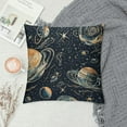 thumbnail image 2 of Creowell Space with Different Planets Across，Pillow Covers Decorative Cushion Cover Throw Printed Pillow Case，Multicolour, 2 of 5