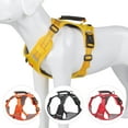 thumbnail image 2 of Scmkd Adjustable Pet Harness with Soft Padding and Easy Control Handle - Ideal for Dogs and Cats, Other Pattern and Leash Length Available - Maize Yellow, 2 of 7