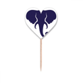 thumbnail image 1 of Tailandia me encanta Tailandia corazon elefante Etiqueta del corazón de la bandera del palillo de dientes, 1 of 3