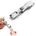 thumbnail image 1 of Satismoon Cortaúñas, Cortaúñas Portátil Ultra Afilado, Cortaúñas con Receptor, Cortaúñas de Acero Inoxidable, Cortaúñas para Uñas Gruesas de los Pies, Cortaúñas para Personas Mayores, Plata, 1 of 7