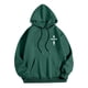 thumbnail image 5 of MHFRRA Sudadera con Capucha y Estampado Gráfico de Moda para Uso Informal y Actividades Al Aire Libre Verde oscuro, 5 of 5