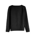 thumbnail image 4 of Christmas Sweaters for Women Christmas Tree Printed Ugly Christmas Sweater Knit Warm Pullover Sweater Shermie, 4 of 9
