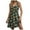Black, variant on GEWSEY Womens Summer Dresses 2025 Loose V Neck Sleeveless Swimsuit Coverup with Pockets Floral/Plain/Eyelet Yellow, 3XL