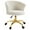 Gold, variant on Vinsetto Fluffy Office Chair with Adjustable Height, Armless, White
