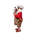 thumbnail image 4 of Kurt Adler Fabriché™ Chef Santa Decorating Gingerbread House Standing Christmas Figurine, 10.5", 4 of 6