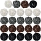 thumbnail image 1 of Bola de ratán, 24 piezas Bola de mimbre de 2 pulgadas Bola decorativa Orbes Rellenos de jarrón Blanco + Gris + Marrón + Negro Sailing Electrónica, 1 of 6