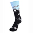 thumbnail image 3 of Sharks Swimming Socks from the Sock Panda (Adult Large - Men's Shoe Sizes 8-12), 3 of 3