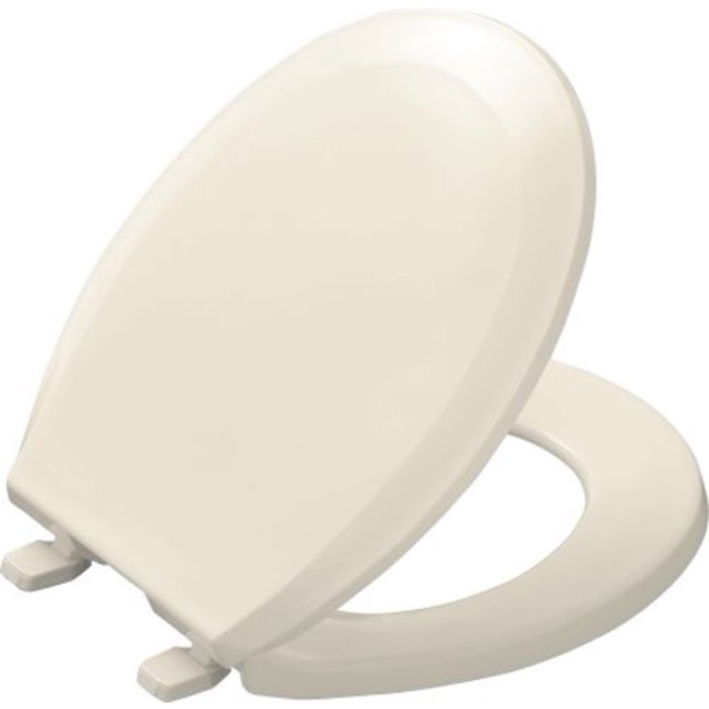 Kohler K4662 Lustra Round Closed Toilet Seat Almond