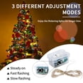 thumbnail image 4 of Fairy Lights chzk, 7 pies, 20 LED, funciona con pilas y es resistente al agua, 4 of 6