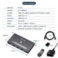 thumbnail image 5 of USB 3.0 Switcher 2 Computers, USB-A & USB-C Switch Selector 2 PC Share 4 USB Devices, with Desktop Controller & USB 3.0 Cable, 5 of 7