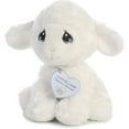 thumbnail image 3 of Aurora - Small White Precious Moments - 7.5" Luffie Lamb - Adorable Stuffed Animal, 3 of 7