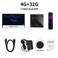 thumbnail image 1 of Receptor de televisión Quad Core TV Box 4k para Android 10.0 USB2.0 Media Player Set Top Box AU Plug 4G / 32G seitruly EL000148-08B, 1 of 2