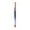 🔥 Blue_Hot#2221, variant on Gradient Thermal Erasable Pen | Fine 0.38mm Metal Nib | Trendy Skin-Friendly Stylus | Push/Pull Ink Filling | Comfortable Grip | Built-In Eraser | Single Pack | 13.5cm