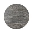thumbnail image 3 of 36" Handcrafted Mango Wood Coffee Table Round Drum Shape Sandblasted Black, 3 of 7