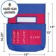 thumbnail image 2 of Bolsillo trasero para silla, organizador de suministros para el respaldo de la silla, organizador del respaldo del asiento del aula, almacenamiento de bolsillos traseros del asiento con ranura para e JAMW Sencillez, 2 of 5