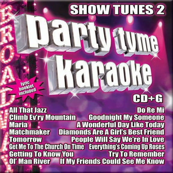 Various Artists - Party Tyme Karaoke: Show Tunes, Vol. 2 - Soundtracks - CD