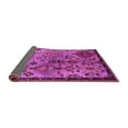 thumbnail image 2 of Ahgly Company Indoor Round Oriental Pink Industrial Area Rugs, 6' Round, 2 of 4