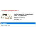 thumbnail image 2 of Muffler Hanger Kit - Compatible with 1968 - 1976 BMW 2002 1969 1970 1971 1972 1973 1974 1975, 2 of 2