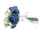 thumbnail image 2 of Ramo De Flores De Boda Artificial, Ramo De Boda Artificial Reutilizable Romántico Realista Para El Hogar, 2 of 8