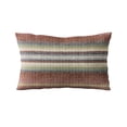 thumbnail image 5 of Plutus Brands Multi-Color Plutus Lanes Stripe Luxury Throw Pillow 20 in x 20in, Double Sided 20" x 20", 5 of 9