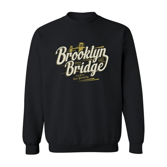 Brooklyn Bridge '83 Sweatshirt Men -Image by Shutterstock, Male XX-Large