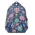 thumbnail image 3 of Pioneer Flower Backpack for School,Cute School Bag,Schoolbag with Adjustable Shoulder Straps & Padded Back,16.9 Inch, 3 of 5