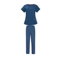 thumbnail image 2 of Conjunto de Uniformes Médicos Sunnimix traje de trabajo Azul claro S, 2 of 8
