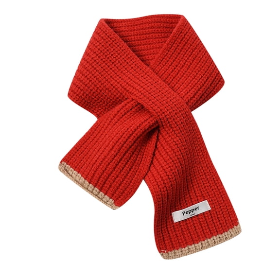 Dyfzdhu Neck Scarf Autumn And Winter Scarf Ladies Warm Long Thick Knitted Fashion Scarf Scarf For Women