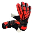 thumbnail image 3 of Guantes de fútbol Guantes de portero de PU con dedos completos Accesorios deportivos (Rojo 7) Ehuebsd Para Estrenar, 3 of 8