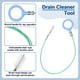 thumbnail image 4 of Uxcell 5 piezas herramienta flexible para eliminar obstrucciones de desagües 0.08" de diámetro 79" para cocina, inodoro y bañera, 4 of 6